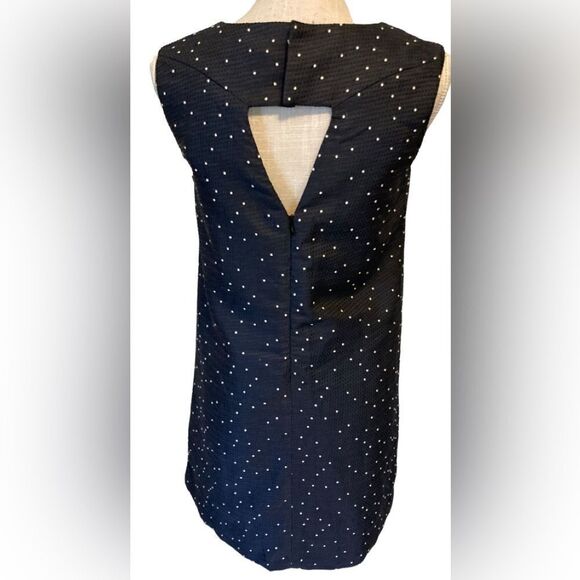 Lucy Paris Navy and white Polkadot dress Small NWT - Picture 9 of 9